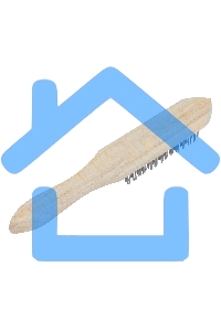 Щетка 6-рядная металлическая с деревянной ручкой Sparta