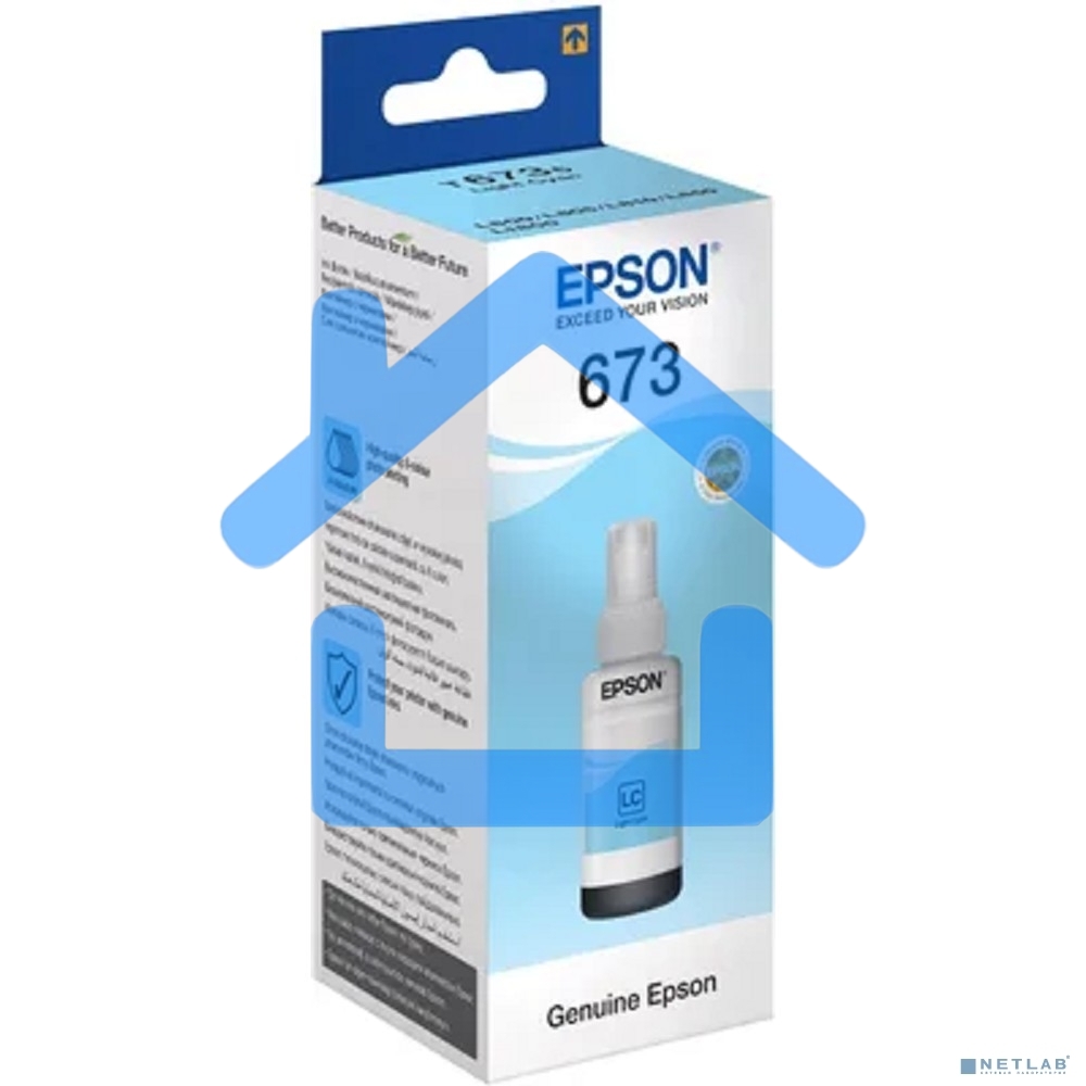 Чернила EPSON C13T67354A для L800 (light cyan) 70 мл