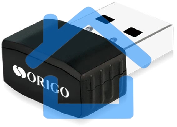 Сеетвой адаптер ORIGO OW300/A1A Wi-Fi 6 AX300 USB 2.0, 2.4 ГГц