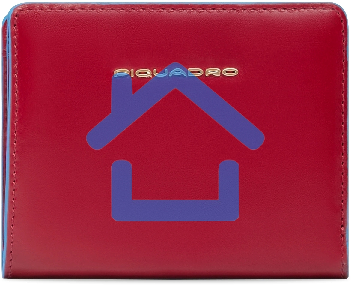 Кошелек женский Piquadro Blue Square PD6660B2R/R красный
