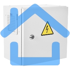 Шкаф ЭКОНОМ уличный всепогодный настенный укомплектованный (В500 Ш500 Г250), комплектация T1-IP54