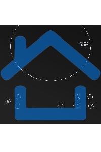 Индукционная варочная панель Maunfeld EVI.292-BK черный