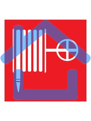 Наклейка знак пожарной безопасности Rexant 56-0055 