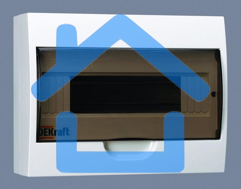Корпус пластиковый навесной 12мод. IP41 ЩРН-П-12 DEKraft 31011DEK