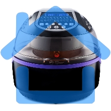 Аэрогриль Kitfort КТ-2219-1 Мощность 1200–1400 Вт.Емкость чаши 10 л. черный