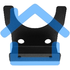 Держатель для угловых шлифмашинок до 125мм, настенный, черный Rexant