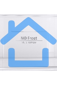 Холодильник Maunfeld MFF185NFBG бежевый двухкамерный 240/100л морозилка снизу, No Frost