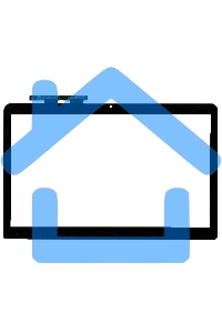 Сенсорное стекло (тачскрин) для Dell 5365S PCB-1 REV:2 черный