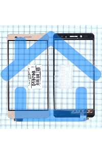 Сенсорное стекло (тачскрин) для Huawei Honor 5X / GR5, золотое