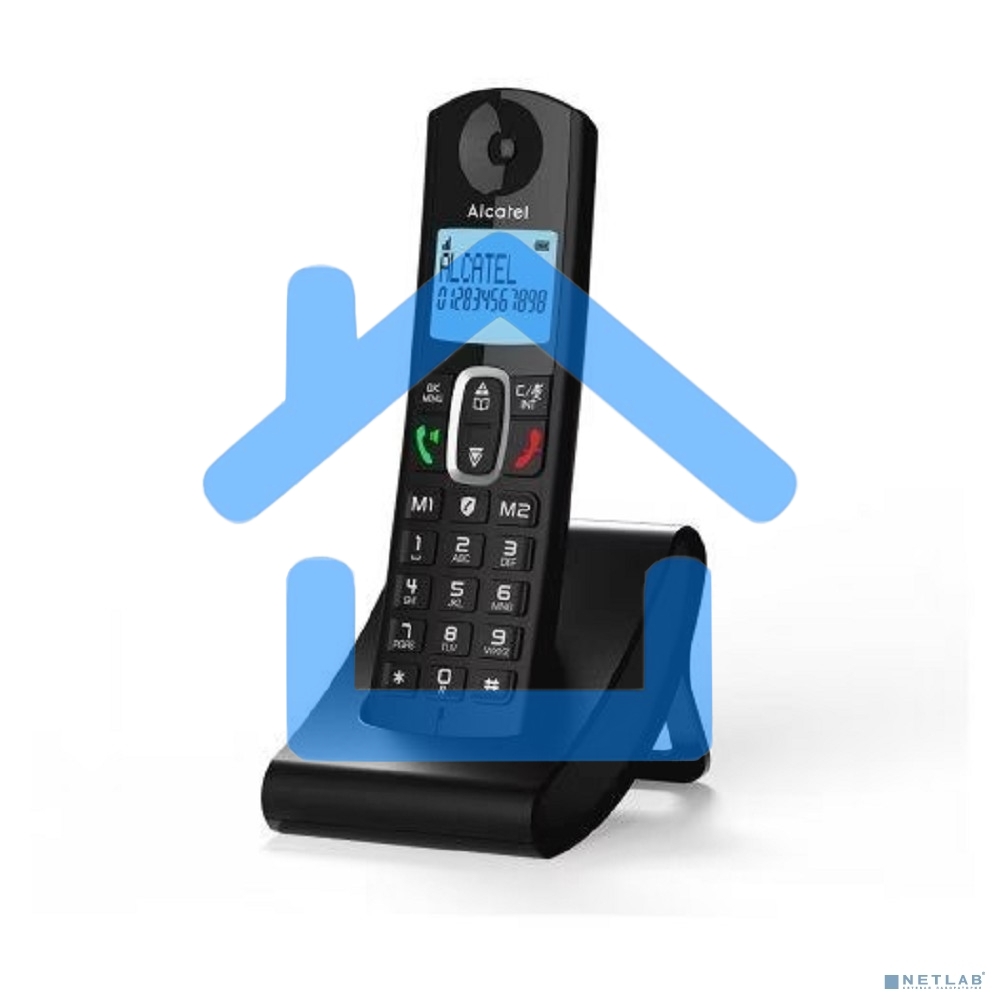 Радиотелефон ALCATEL F685 черный