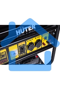 Электрогенератор бензиновый Huter DY6500LX, 5.5 кВт, 71 дБ, 89 кг