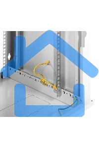 Шкаф телекоммуникационный настенный разборный 18U (600х520) дверь металл, ШРН-Э-18.500.1