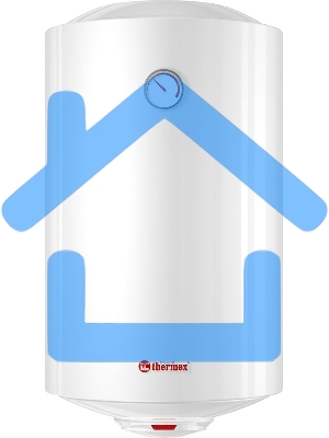 Водонагреватель Thermex Circle 80 V 1.5кВт 80л электрический настенный/белый