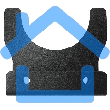 Держатель для угловых шлифмашинок до 125мм, настенный, черный Rexant