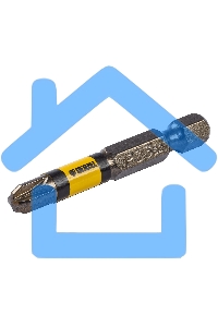 Набор бит комбинированный 3 шт., PZ1, PZ2, PZ3, 50 мм, сталь S2 Denzel