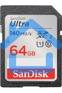 Флеш карта SANDISK SDXC 64Gb UHS-I SDSDUNB-064G-GN6IN