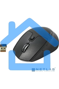 Мышь беспроводная Logitech M720 Triathlon черный, 1000 dpi, радиоканал, Bluetooth, USB, кнопки - 8