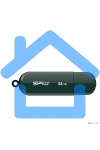 Флешка USB 64 Gb Silicon Power Lux Mini 320, USB 2.0, Green