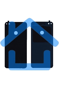 Задняя крышка для Huawei P9 lite 2017 синяя