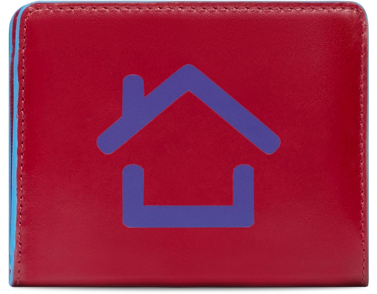 Кошелек женский Piquadro Blue Square PD6660B2R/R красный