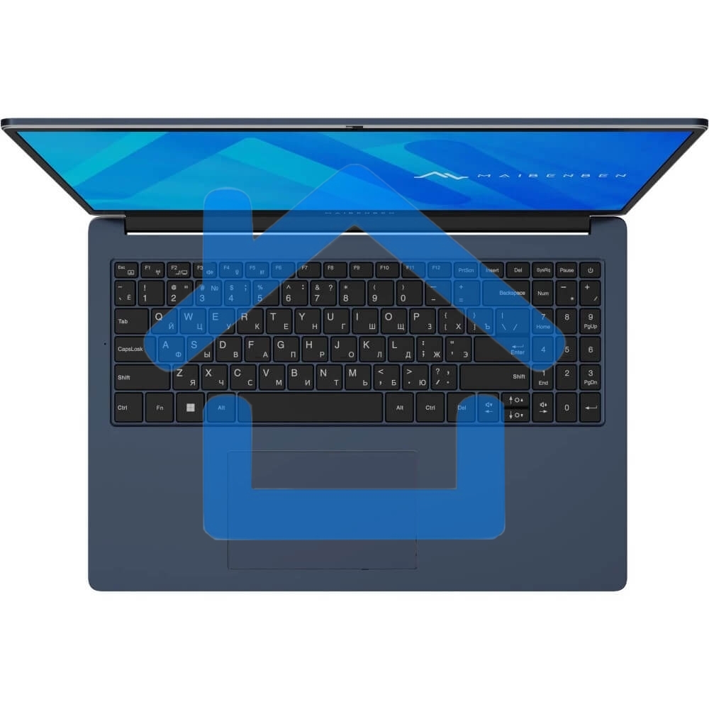 Ноутбук Maibenben M645 синий M6451SF0LURE3 16