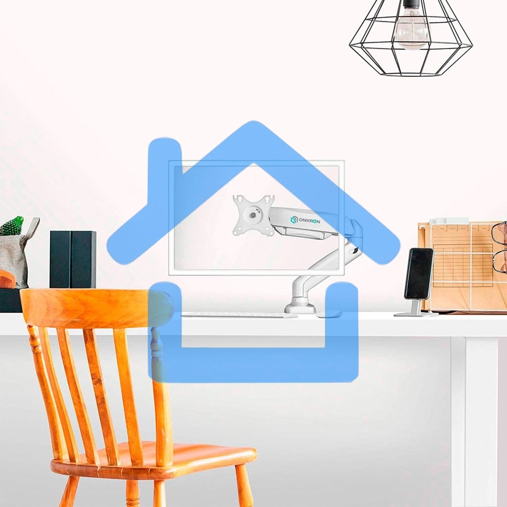 Кронштейн (держатель) ONKRON G80 для монитора 13