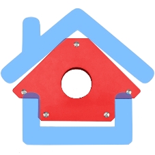 Магнитный угольник-держатель для сварки 3 угла, усилие до 22,6 кг Rexant