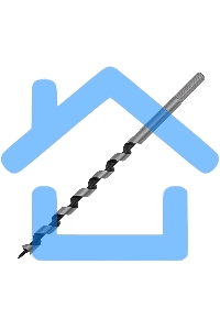 Сверло по дереву Matrix шнековое, 10 х 230 мм, 6-гранный хвостовик