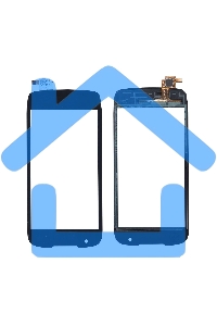 Сенсорное стекло (тачскрин) для Fly IQ4405 Quad EVO Chic 1, черное