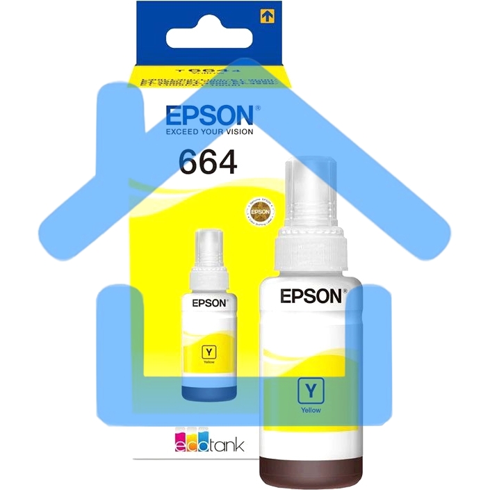 Чернила для EPSON C13T66444A Epson L100 (yellow) 70 мл