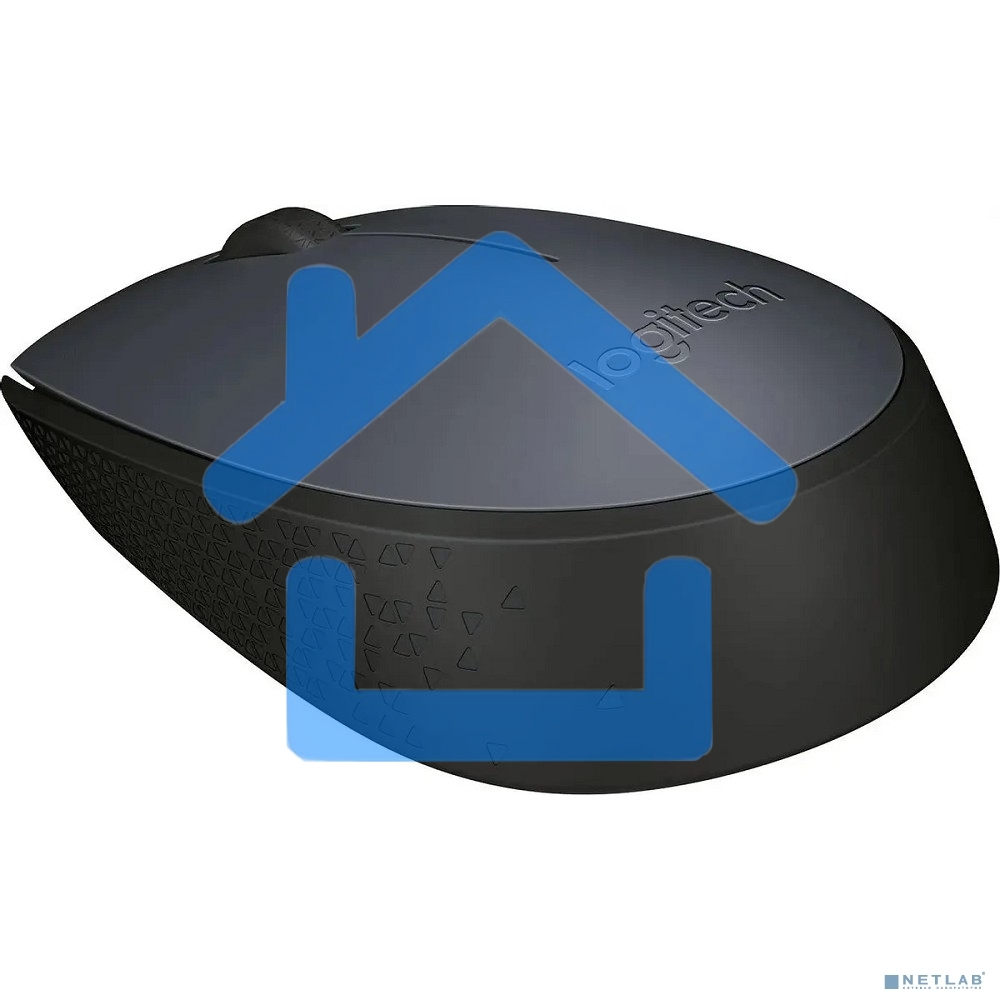 Мышь беспроводная Logitech M170 черный/темно-серый, 1000 dpi, радиоканал, USB, кнопки - 3