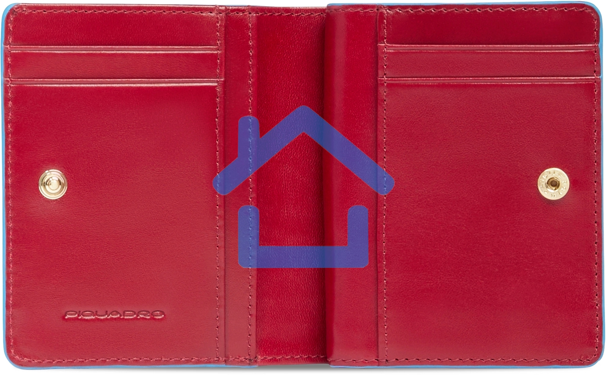 Кошелек женский Piquadro Blue Square PD6660B2R/R красный