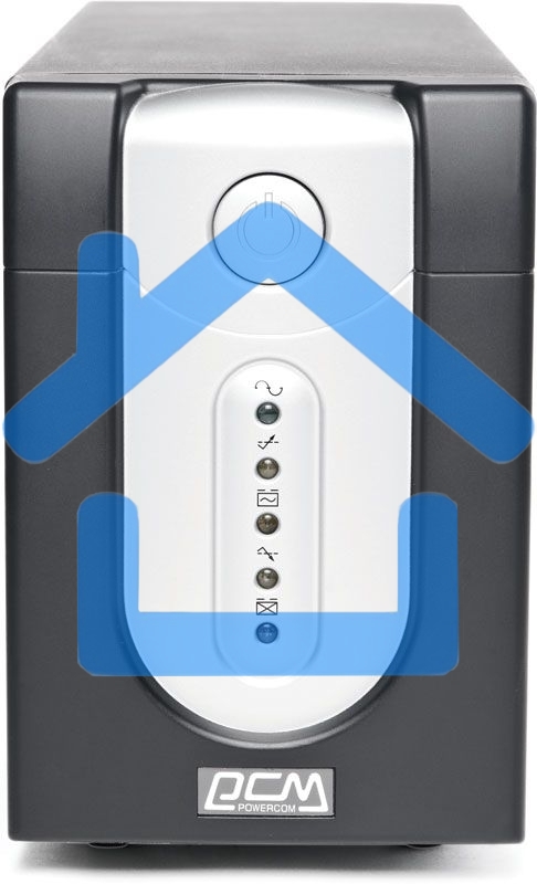 Источник бесперебойного питания Powercom Imperial IMP-1025AP 615Вт 1025ВА черный