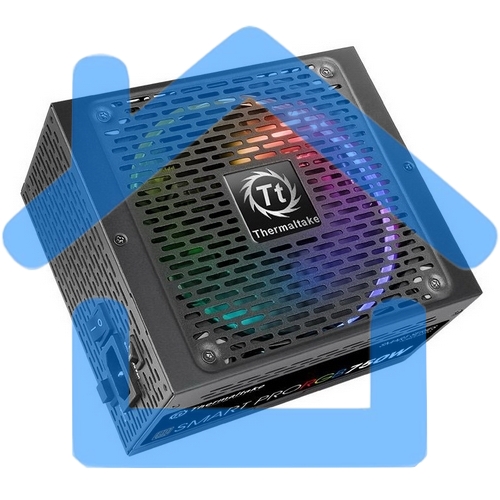 Блок питания Thermaltake Smart Pro RGb (PS-SPR-0750FPCBEU-R), 750Вт, 80 PLUS Bronze, 140мм, модульный, черный