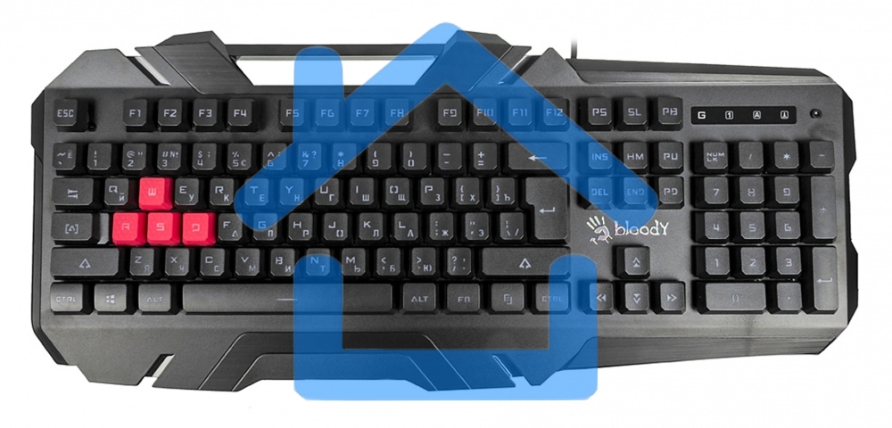 Клавиатура A4tech B150N черный USB Gamer LED 1115067