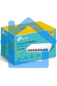 Коммутатор TP-Link LS1008 8x100Mb неуправляемый
