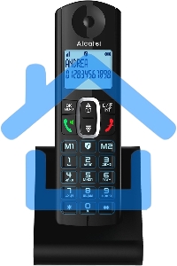 Радиотелефон ALCATEL F685 черный