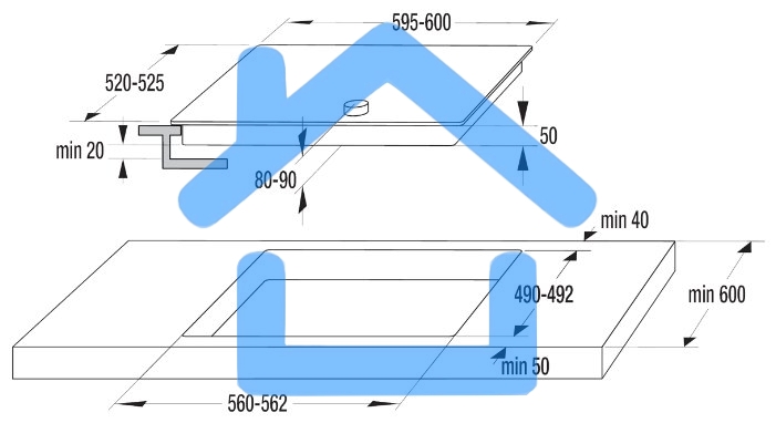Варочная поверхность Gorenje EC642CLB