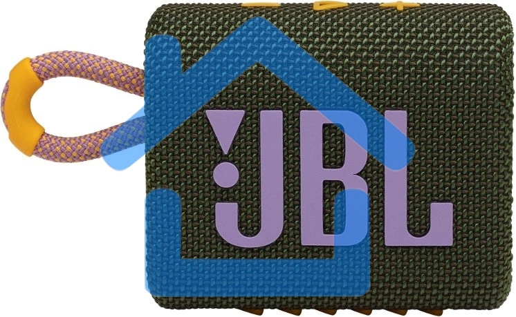 Портативная акустика JBL GO 3, зеленый