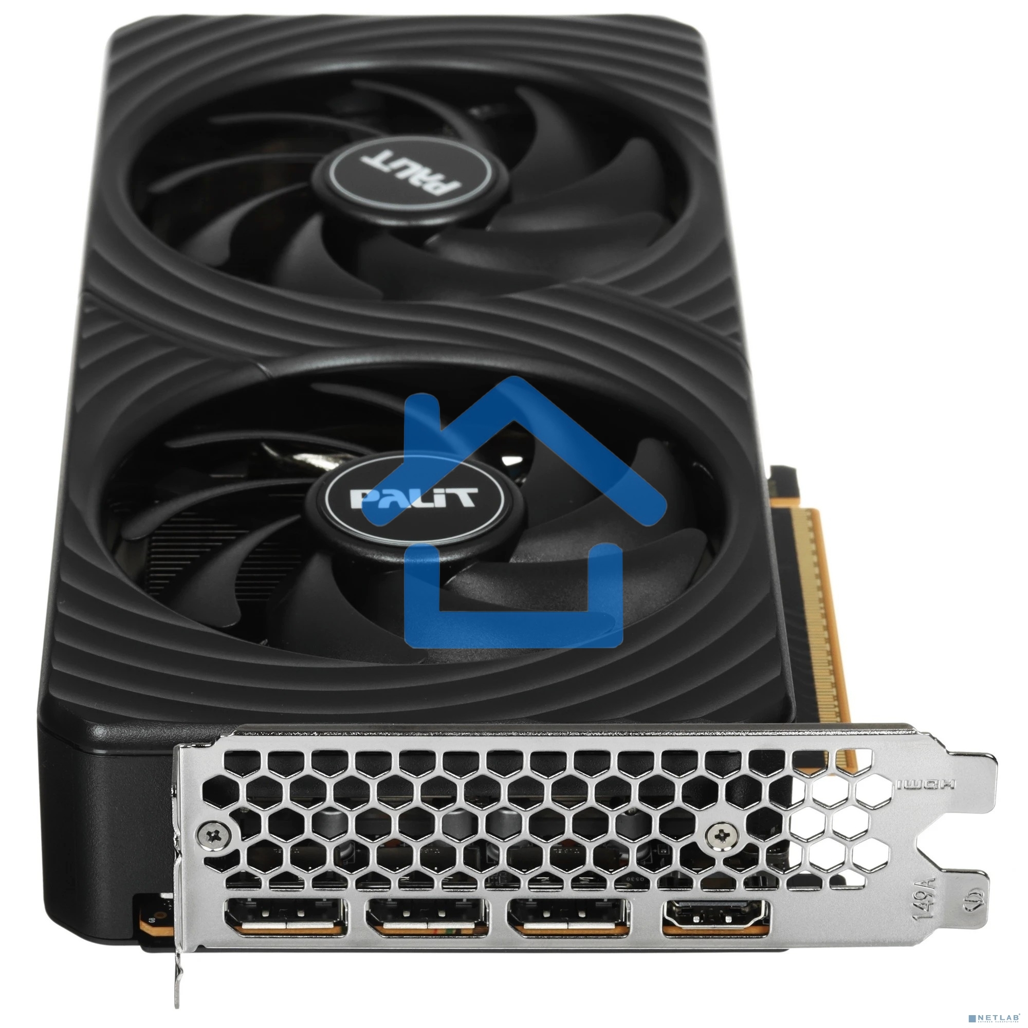 Видеокарта Palit RTX 5060 DUAL OC NV RTX 5060 8Gb 128bit GDDR7 2280/28000/HDMIx1/DPx3/HDCP R NE75060S19P1-Gb2063D PCI-E 5.0