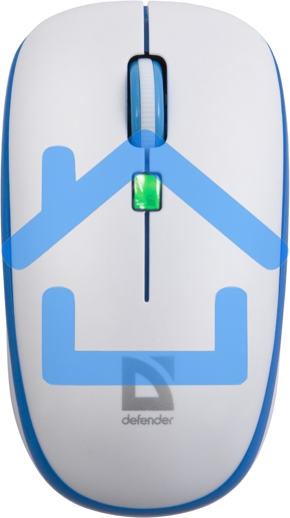 Комплект клавиатура + мышь Defender Skyline 895 Nano W (белый) Кл:104, 1000/1500/2000dpi