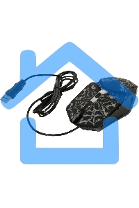 Мышь проводная Defender Prototype GM-670L черный, 2400 dpi, USB, кнопки - 6