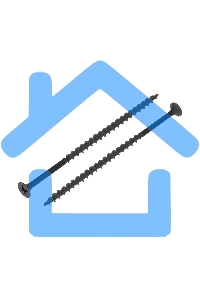 Саморез гипсокартон-дерево KRANZ 4.2х90, пакет (4шт.)