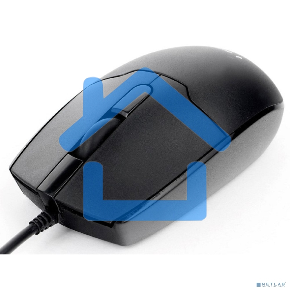 Мышь проводная Gembird MOP-425 черный, 1000 dpi, USB, кнопки - 3