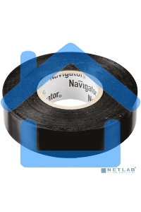 Изолента ПВХ Navigator 15мм (рул.20м) черный NIT-B15-20/BL