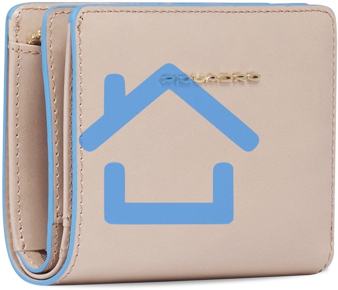 Кошелек женский Piquadro Blue Square PD6660B2R/RO2 пудровый натур.кожа