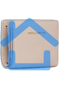 Кошелек женский Piquadro Blue Square PD6660B2R/RO2 пудровый натур.кожа