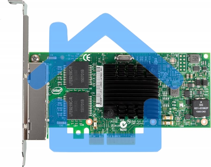 Сетевой адаптер Intel I350-T4V2 (I350T4V2, I350T4V2BLK)
