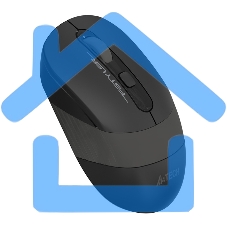 Мышь беспроводная A4Tech Fstyler FG10 черный/серый, 2000 dpi, радиоканал, USB, кнопки - 4