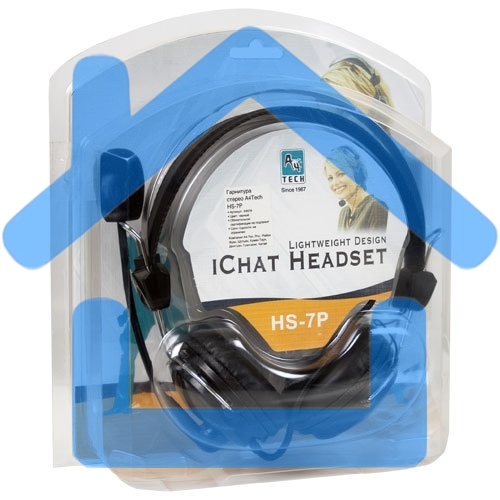 Наушники A4Tech HS-7P, черный